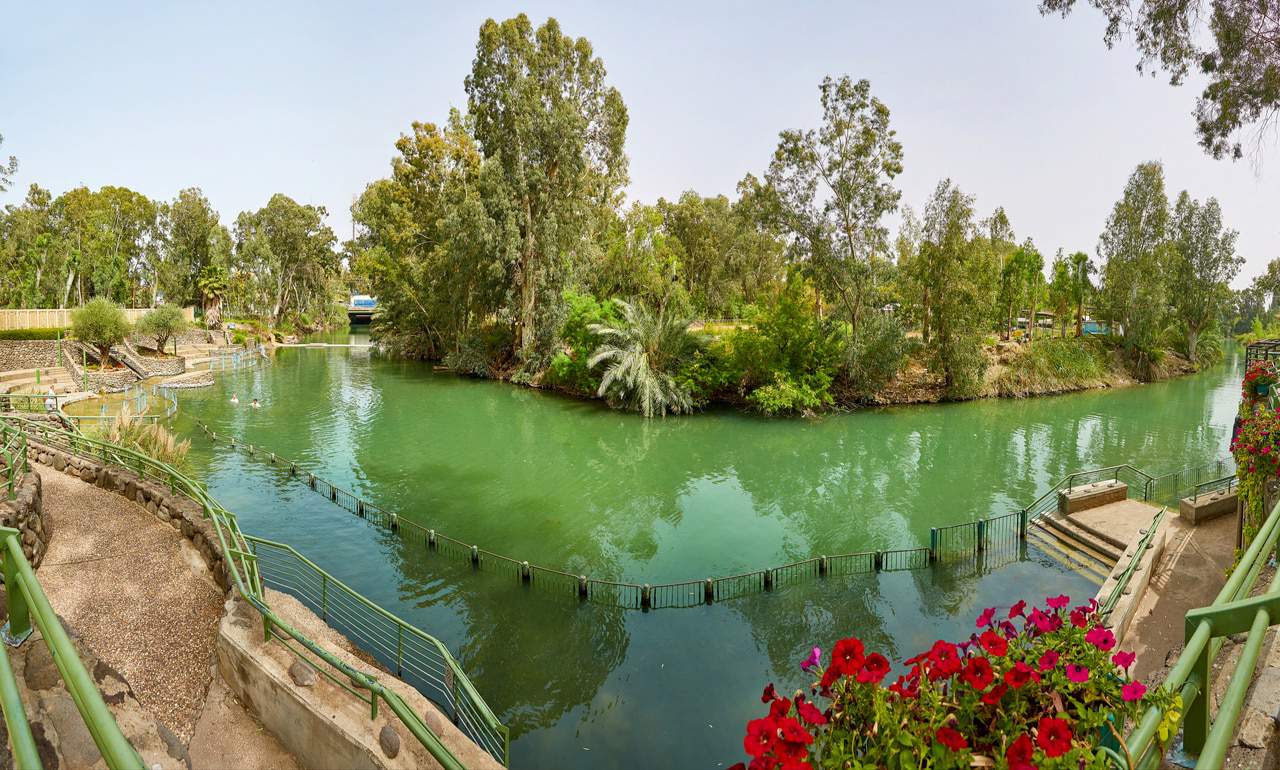 אתר טבילה בעיירה של ישו Baptism site in the town of Jesus